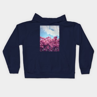 sakura pattern Kids Hoodie